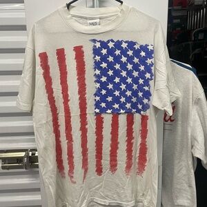 American Flag Graphic T-Shirt